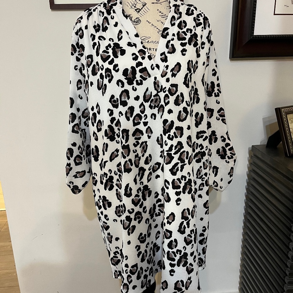 Entro Leopard print dress XL